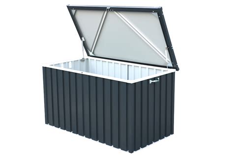 boulevard metal deck box|Black Metal Deck Boxes & Patio Storage You'll Love .